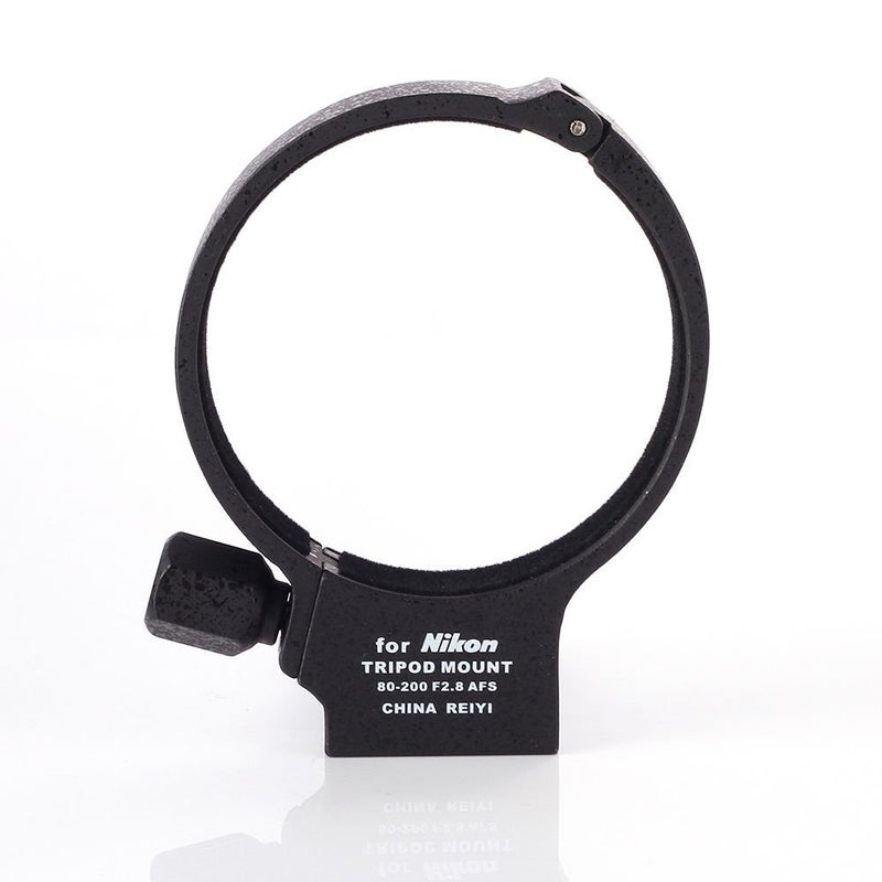 FocusFoto Metal Tripod Collar Mount Ring 1/4" for Nikon AF-S 80-200mm f/2.8D F2.8 Zoom Lens - Image 1
